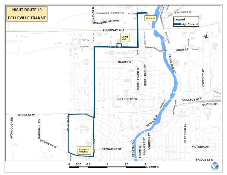 Belleville Transit back to full service, adding two new night routes ...